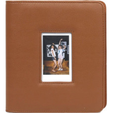 Loveinstant Album Na Zdjęcia 288szt. Do Fuji Instax Canon Xiaomi Polaroid Hp Kodak Zink / Okienko Na Okładce / Brązowy