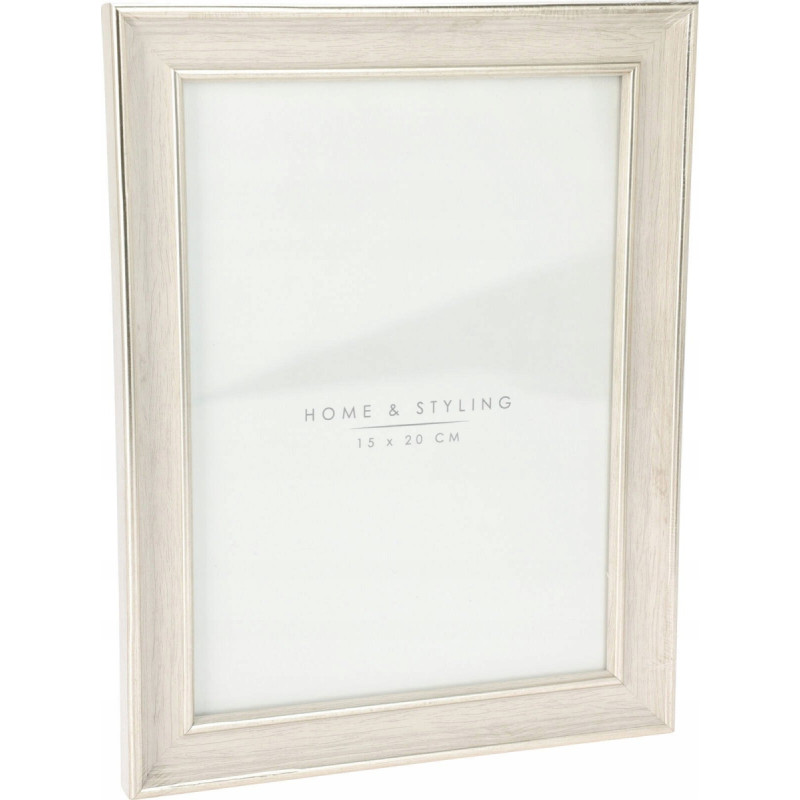 Home Styling Collection Ramka Home Styling Collection Ramka na zdjęcie, imitacja bielonego drewna,17 x 22 cm