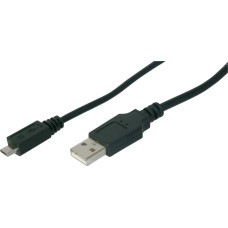 Digitus USB cable Digitus USB-A - microUSB 3 m Black (AK-300110-030-S)