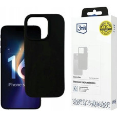 3MK 3MK Silicone Case iPhone 16 Pro 6.3" czarny/black