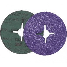 3M Šķiedras disks metālam 982CX Pro Cubitron II 125mm P36+, 3M