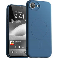 Mercury Goospery Etui Mercury Semi-Silicone MagSafe do Apple iPhone 16e niebieski