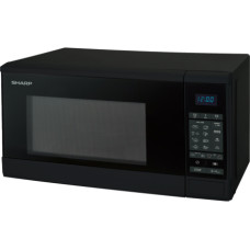 Sharp R270BK mikroviļņu krāsns Melns Solo mikrovilnis Novietojams uz galda 20 L 800 W