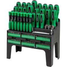 Rockforce ZESTAW WKRĘTAKÓW BITÓW 100el. W STOJAKU