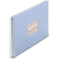 Hama Fine Art foto albums & papīra aizsardzības pārklājums Zils 300 lapas 10 x 15 cm Spirāles iesējums
