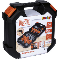 Simba-Dickie Smoby Smoby Black+Decker tool case, children's tools