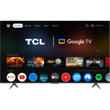 TCL 4K QLED TV | 75T8C | 75 | Smart TV | Google TV | Black