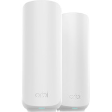 Netgear Orbi 370 Series Dual-Band WiFi 7 Mesh Pack of 2, Access Point White, 2 Access Points