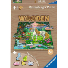 Ravensburger Wooden Puzzles Kids - Fairytale Unicorn 44 pieces