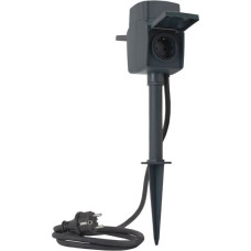 REV Link2Home Außen-Steckdose m Erdspieß 2-fold