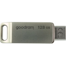 Goodram ODA3 USB zibatmiņa 128 GB USB Type-A / USB Type-C 3.2 Gen 1 (3.1 Gen 1) Sudrabs