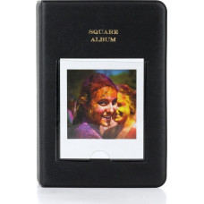 Loveinstant Album On 64 Photos To Fujifilm Instax Square Sq1 / Sq6 / Sq10 / Sq20 - Black