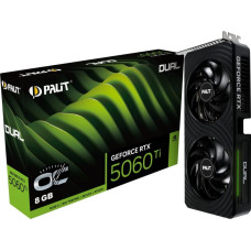 Palit GeForce RTX 5060 Ti Dual OC 8GB, graphics card DLSS 4, 3x DisplayPort, 1x HDMI 2.1
