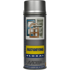 Motip Aerosols Eloxal spray Sudraba 400ml, Motip