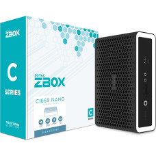 Zotac ZBOX CI669 nano, Barebone (black/white, without operating system)