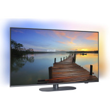 Philips The One 55PUS9050/12, QLED TV - 55 - grey, UltraHD/4K, Ambilight, swivel stand, 120Hz panel