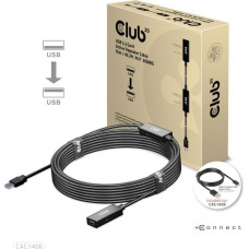 Club3D CABLE USB3.2 REPEATER 15M/M/F CAC-1406 CLUB3D