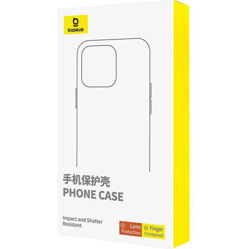 Baseus Phone Case Baseus SkyRing Magnetic with Stand for iP 15 Pro + tempered-glass and cleaning kit (black)