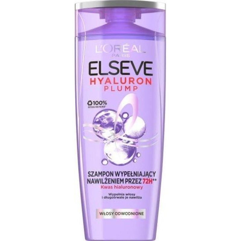 L’oréal Paris L’Oreal Paris LOREAL_Elseve Hyaluron Plum shampoo moisturizing dehydrated hair 400ml