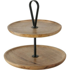 Boltze Patera dekoracyjna z drewna mango, KABIR