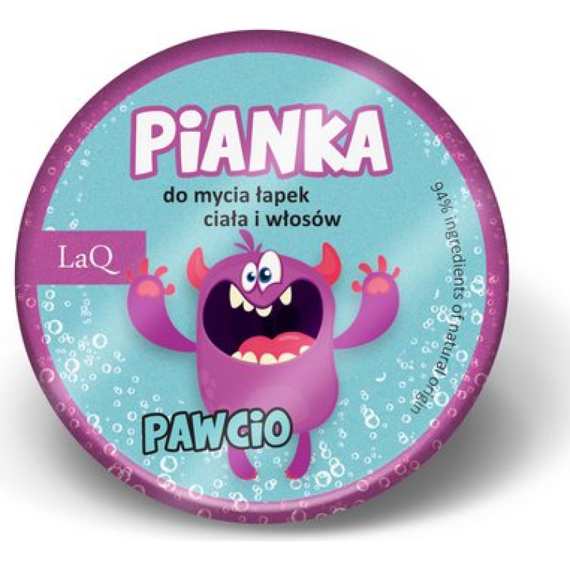 LAQ _Pianka do mycia łapek Niebieska 20g