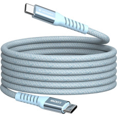 Neutralle Verbatim USB kabel USB C (M) - USB C (M), 100W, 1.2m, magnetyczny, niebieski, box, 31856