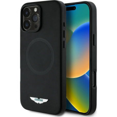Aston Martin Etui Aston Martin HC FW Logo do iPhone    16 Pro Max MagSafe czarny