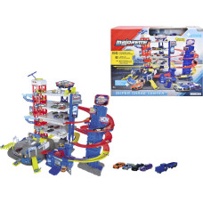 Simba-Dickie Majorette Super Chase Center, play building with 5 vehicles