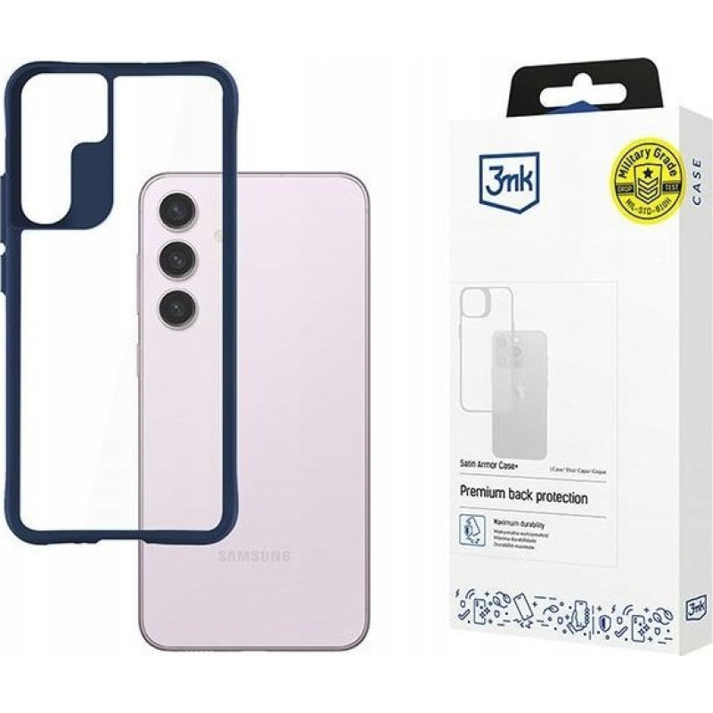 3MK Samsung Galaxy S24 - 3mk Satin Armor Case+ Blue