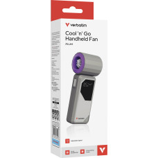 Verbatim Cool n Go Air Jet, fan grey/purple