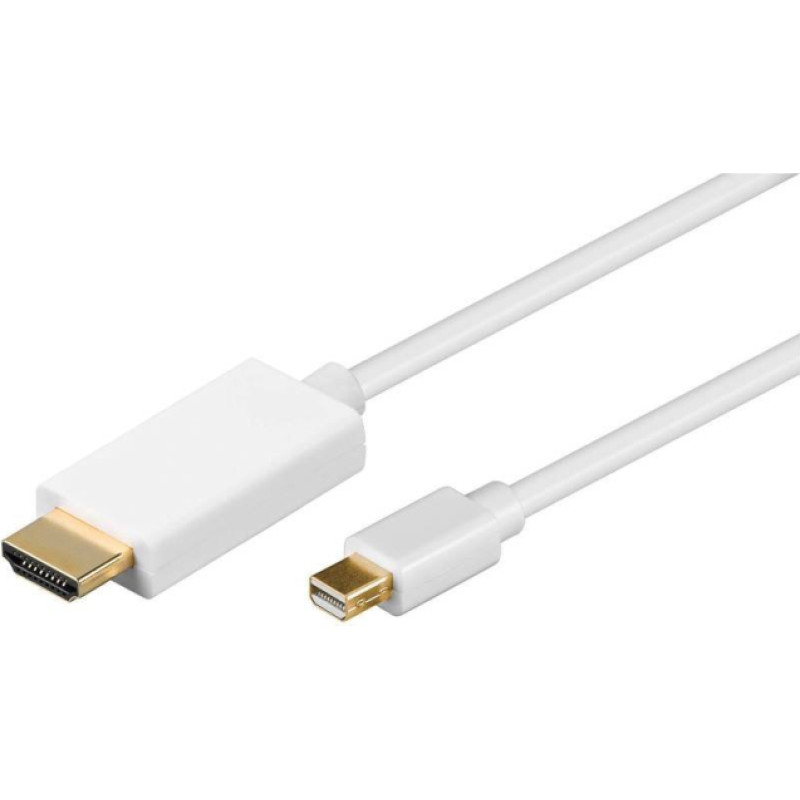 Goobay Mini DisplayPort > HDMI white 2m
