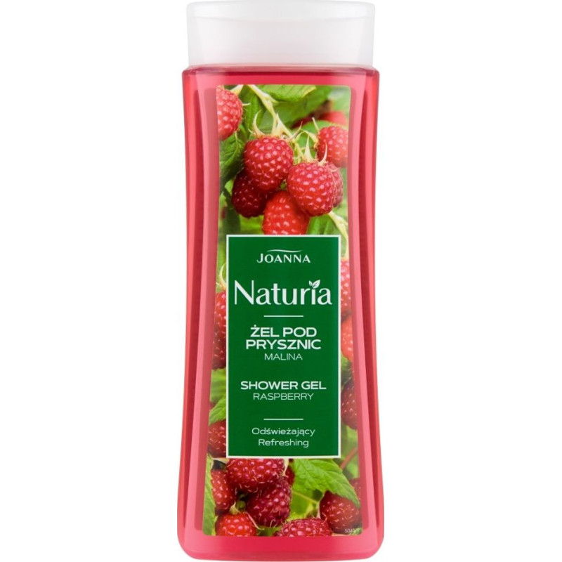Joanna Joanna Naturia odświeżający żel pod prysznic Malina 300ml