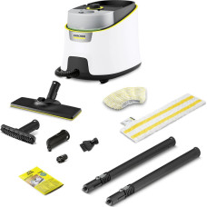 Kärcher steam cleaner SC 4 Deluxe EasyFix white/black, 2,250 watts, with EasyFix floor cleaning set