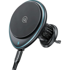 Usams Podstawka Usams USAMS Uchwyt indukcyjny US-CD222 15W do kratki went. czarny/black CD222ZJ01