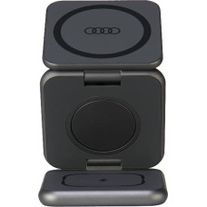 Audi Audi składana ład. indukcyjna 3w1 szary/grey Big Logo AU-MWC3IN1-GT/D1-GY