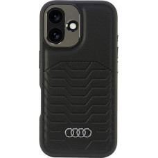 Audi Audi Synthetic Leather MagSafe iPhone 16 6.1" czarny/black hardcase AU-TPUPCMIP16-GT/D3-BK