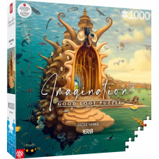 Good Loot Good Loot Puzzle: Imagination - Jacek Yerka - Port / Harbor (1000 elementów)