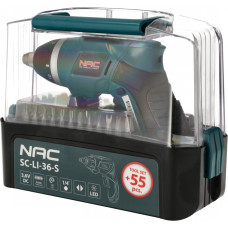 NAC WKRĘTK 3,6V + AKCESORIA 55zt.