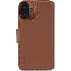 Decoded Leather Detachable Wallet iPhone 16 Plus Tan