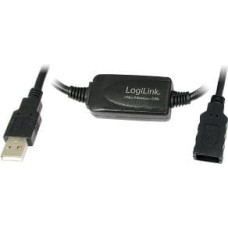 Logilink USB cable LogiLink USB-A - 10 m Black (UA0143)