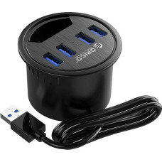 Orico HUB USB Orico 4x USB-A 3.1 Gen1 (DESK-4U-BK-BP)