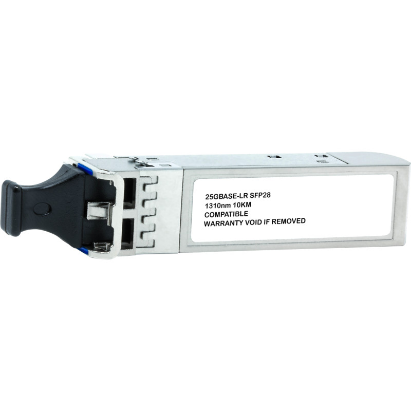 Qnap Origin Storage Optical Transceiver 25GbE SFP28 LC-LC 850nm SR up to 100m tīkla raiduztvērēja modulis Optiskā škiedra 25000 Mbit/s