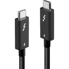 Lindy Thunderbolt 4 cable, 40 Gbit/s, active (black, 2 meters)