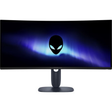 Dell Alienware AW3425DWM - 34 - black, WQHD, VA, curved, AMD FreeSync, AdaptiveSync, 180Hz panel