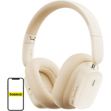Baseus Wireless Headphones with Noise-Cancellation Baseus Bowie H1i (White)