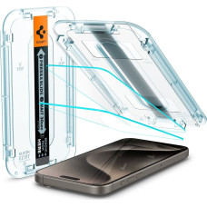 Spigen Spigen Glass tR EZ Fit 2 Pack, transparency - iPhone 15 Pro Max