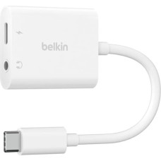 Belkin RockStar 3,5mm Audio- and USB-C Ladeadap. white NPA004btWH