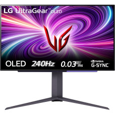 LG 27GS95QE-B monitori 67,3 cm (26.5") 2560 x 1440 pikseļi Quad HD OLED Melns
