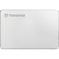 Transcend External HDD|TRANSCEND|StoreJet|2TB|USB 3.1|Colour Silver|TS2TSJ25C3S