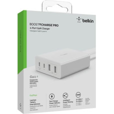 Belkin BOOST Charge  108W 4-Port Charg.2xUSB/C 2xUSB-A WCH010vfWH